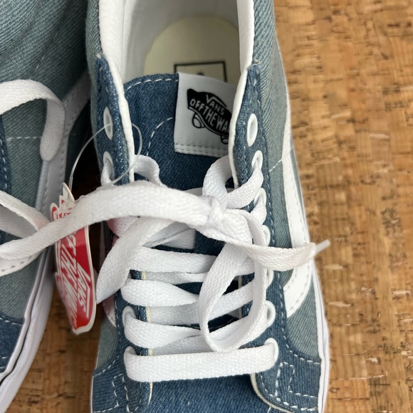 NWT Vans SK8 Mid Denim 2 Tone Sneaker - Picture 5 of 15